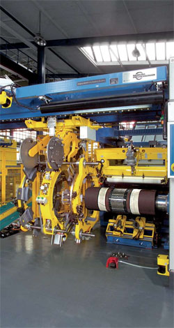 HF’s tire building machinery is designed to be easy to operate and maintain, and can		be easily upgraded in the future thanks to regular updates and optional functional modules